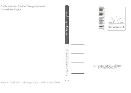 AK / Ansichtskarte Juliusruh_Ruegen Faehre Sonnenuntergang Strand Hafen Skulptur Leuchtturm Restaurant Landkarte Insel Ruegen Juliusruh Ruegen