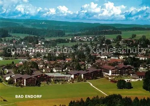AK / Ansichtskarte Endorf_Chiemgau Fliegeraufnahme Endorf Chiemgau