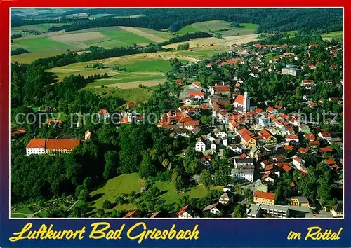 AK / Ansichtskarte Bad_Griesbach_Rottal Fliegeraufnahme Panorama Bad_Griesbach_Rottal