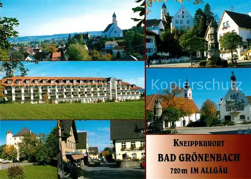 AK / Ansichtskarte Bad_Groenenbach Stadtansichten Bad_Groenenbach