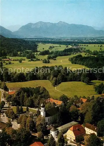 AK / Ansichtskarte Bad_Heilbrunn Pfarrkirche Sankt Kilian Herzogstand Heimgarten Bad_Heilbrunn