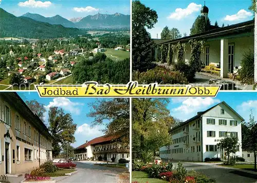 AK / Ansichtskarte Bad_Heilbrunn Panorama Stadtansichten Bad_Heilbrunn
