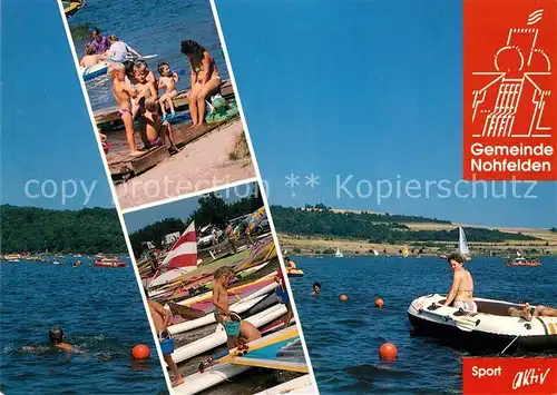 AK / Ansichtskarte Nohfelden Freizeitparadies Bastalsee Nohfelden