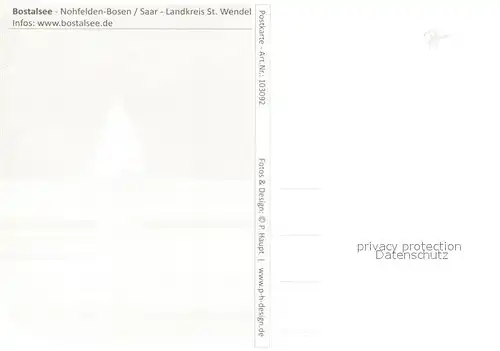 AK / Ansichtskarte Nohfelden Bostalsee Strand Bootsanlegestelle Abendstimmung Nohfelden