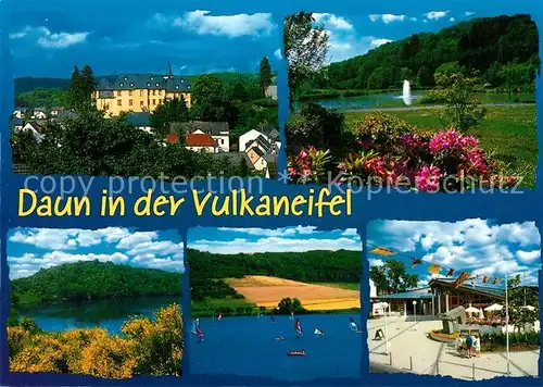 AK / Ansichtskarte Daun_Eifel Kurpark Panoramen Daun_Eifel