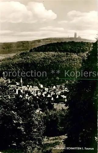 AK / Ansichtskarte Schmitten_Taunus Panorama Luftkurort Schmitten Taunus