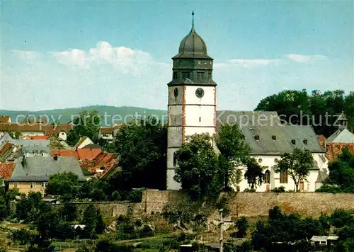 AK / Ansichtskarte Usingen Kirche Usingen