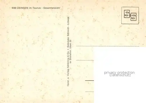 AK / Ansichtskarte Usingen Kirche Usingen