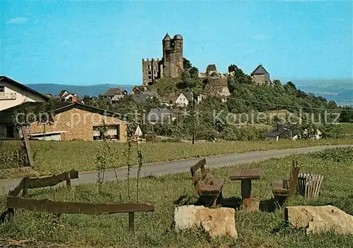 AK / Ansichtskarte Greifenstein_Hessen Burg Greifenstein Greifenstein_Hessen
