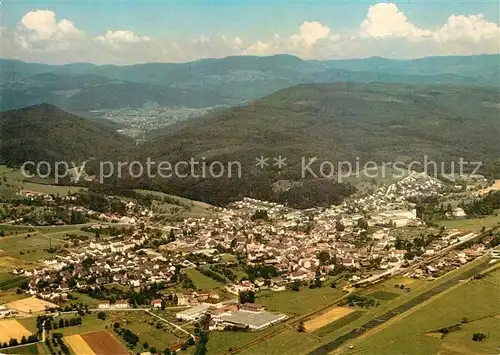 AK / Ansichtskarte Steinen_Wiesental Schwarzwald Fliegeraufnahme Steinen Wiesental