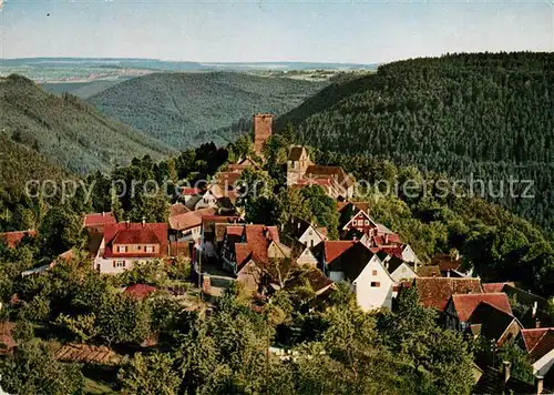 AK / Ansichtskarte Zavelstein Panorama Kleinste Stadt Wuerttembergs Zavelstein