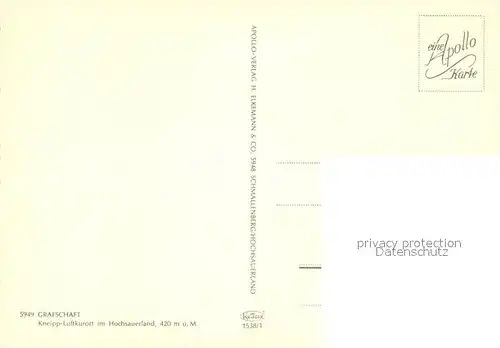 AK / Ansichtskarte Grafschaft_Sauerland Panorama Grafschaft_Sauerland