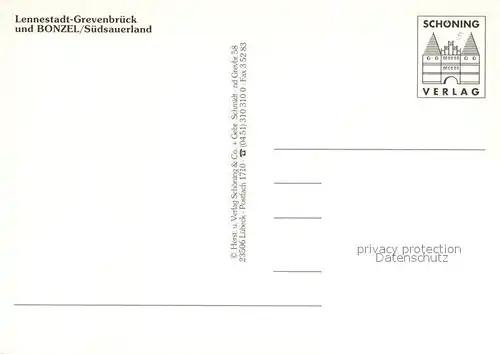 AK / Ansichtskarte Grevenbrueck und Bonzel Fliegeraufnahmen Grevenbrueck