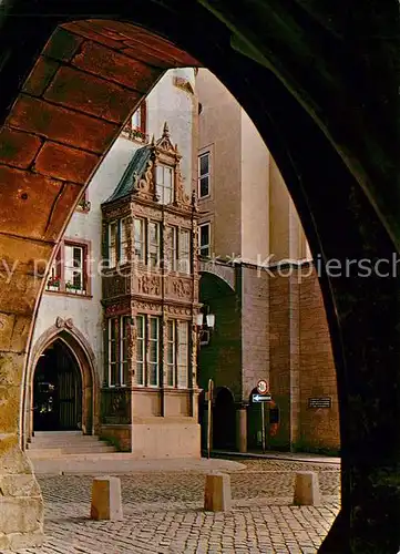 AK / Ansichtskarte Hildesheim Renaissanceerker Tempelhaus  Hildesheim