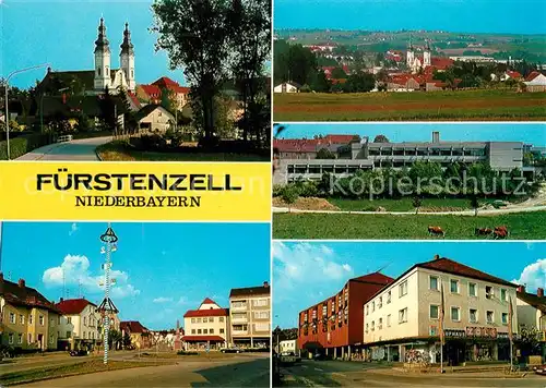 AK / Ansichtskarte Fuerstenzell Klosterkirche Dom Rottal Fuerstenzell