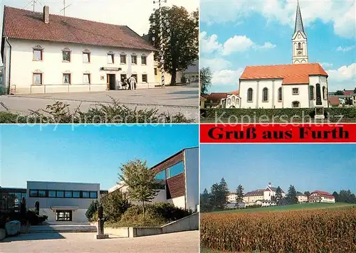 AK / Ansichtskarte Furth_Landshut Kirche Furth_Landshut