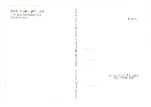AK / Ansichtskarte Gauting  Gauting