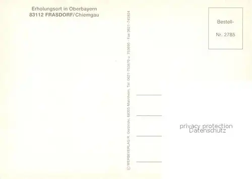 AK / Ansichtskarte Frasdorf  Frasdorf