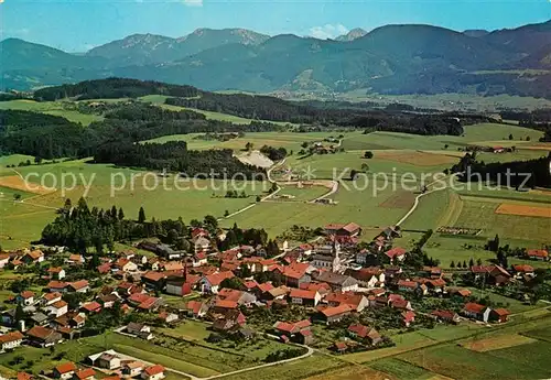AK / Ansichtskarte Grabenstaett_Chiemsee Fliegeraufnahme Grabenstaett_Chiemsee