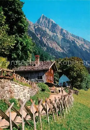 AK / Ansichtskarte Gerstruben Hoefats Gerstruben