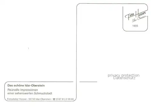 AK / Ansichtskarte Idar Oberstein  Idar Oberstein