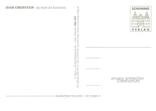 AK / Ansichtskarte Idar Oberstein Burgruine Museum Felsenkirche Idar Oberstein