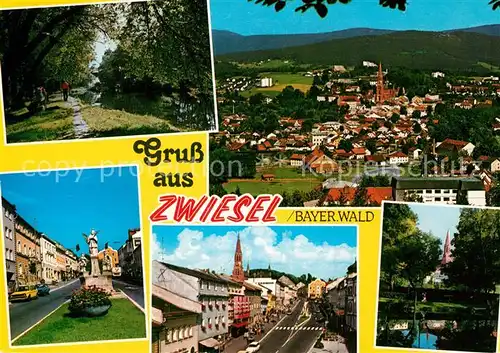 AK / Ansichtskarte Zwiesel_Niederbayern  Zwiesel Niederbayern