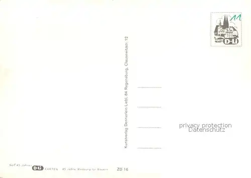 AK / Ansichtskarte Zwiesel_Niederbayern Falkenstein Regen Rathaus Zwiesel Niederbayern