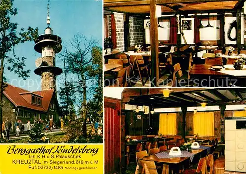 AK / Ansichtskarte Kreuztal_Westfalen Berggasthof Kindelsberg Kreuztal_Westfalen