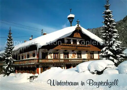 AK / Ansichtskarte Bayrischzell Steinhof Bayrischzell