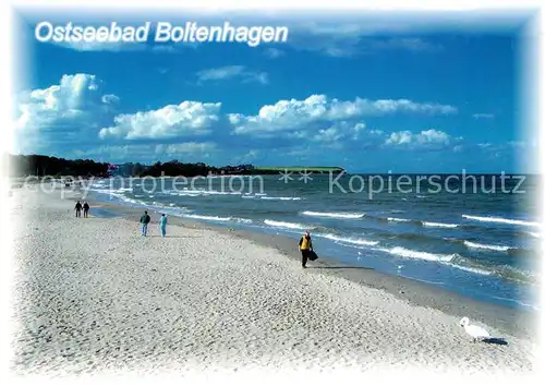 AK / Ansichtskarte Boltenhagen_Ostseebad Strand Boltenhagen_Ostseebad