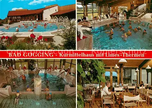 AK / Ansichtskarte Bad_Goegging Kurmittelhaus Limes Thermen Bad_Goegging