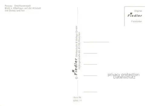 AK / Ansichtskarte Passau Altstadt Donau Inn Passau