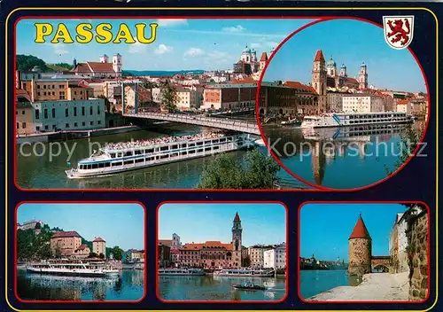 AK / Ansichtskarte Passau Stadtansichten Passau