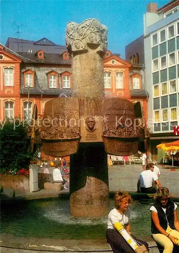 AK / Ansichtskarte Bingen_Rhein Weinbrunnen Bingen Rhein