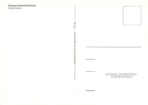 AK / Ansichtskarte Groemitz_Ostseebad Yachthafen Groemitz_Ostseebad