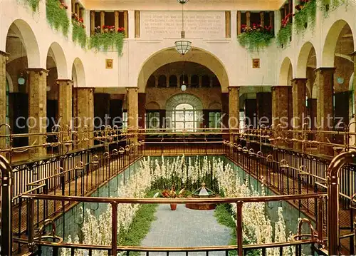 AK / Ansichtskarte Bad_Kissingen Brunnenhalle Bad_Kissingen