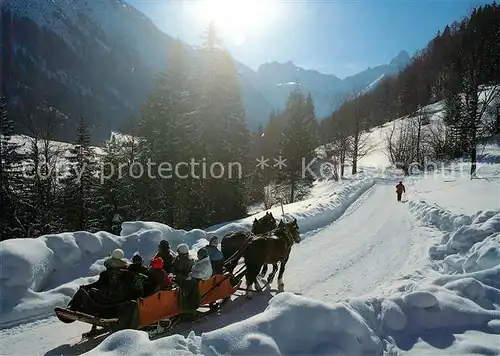 AK / Ansichtskarte Oberstdorf Stellwagen mit Kratzer und Trettachspitze Winterpanorama Alpen Oberstdorf