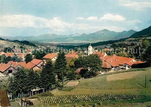 AK / Ansichtskarte Bad_Kohlgrub Panorama hoechstgelegenes Stahl  und Moorbad Deutschlands Bad_Kohlgrub