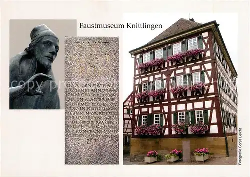 AK / Ansichtskarte Knittlingen Faustmuseum Knittlingen