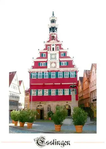 AK / Ansichtskarte Esslingen_Neckar Rathaus Esslingen Neckar