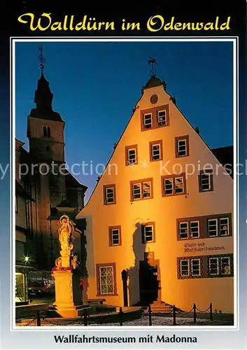 AK / Ansichtskarte Wallduern Wallfahrtsmuseum Madonna Denkmal Wallduern