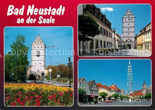 AK / Ansichtskarte Neustadt_Bad Hohntor Marktplatz Neustadt_Bad