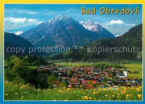 AK / Ansichtskarte Oberdorf_Bad Breitenberg Rotspitze Panorama Oberdorf_Bad