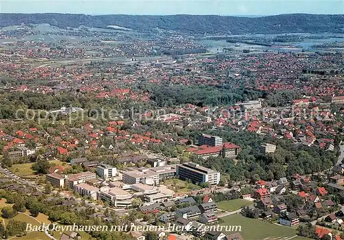 AK / Ansichtskarte Bad_Oeynhausen Fliegeraufnahme neues Herzzentrum Bad_Oeynhausen