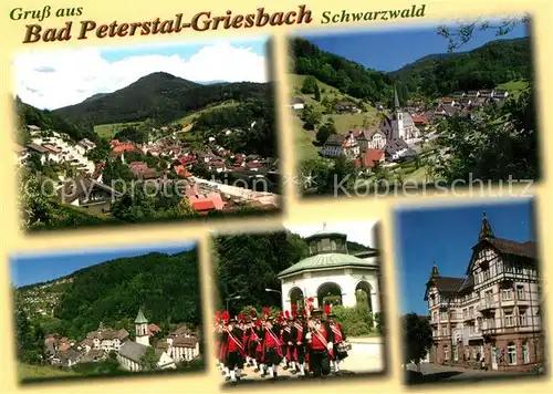 AK / Ansichtskarte Bad_Peterstal Griesbach Panoramen Spielmannszug  Bad_Peterstal Griesbach