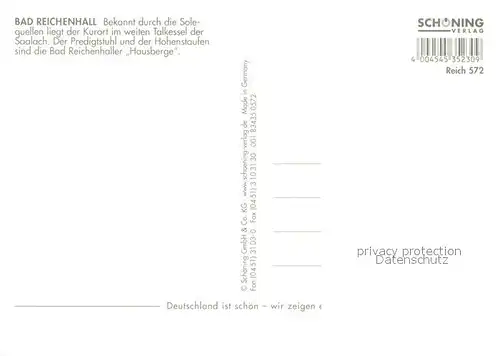 AK / Ansichtskarte Bad_Reichenhall Alte Saline Spielbank Brunnen Kurgastzentrum Rathaus Koenigliches Kurhaus Bad_Reichenhall