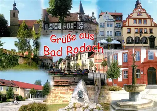 AK / Ansichtskarte Bad_Rodach Stadtansichten Bad_Rodach