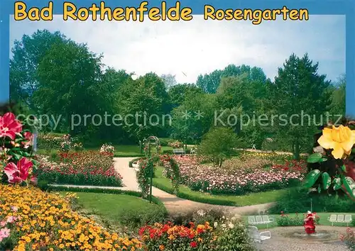 AK / Ansichtskarte Bad_Rothenfelde Rosengarten Bad_Rothenfelde