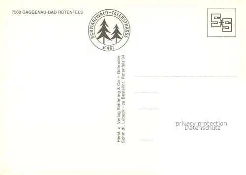 AK / Ansichtskarte Bad_Rotenfels Wasserfontaene Kirche Schwimmbad Bad_Rotenfels